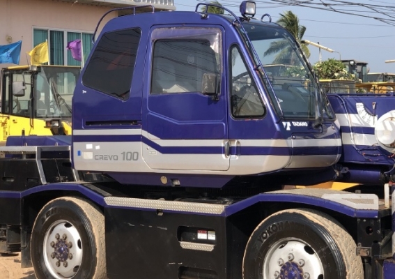 ขายรถเครน TADANO TR100M-1 (ขนาด 10 ตัน) ปี 1997 นำเข้าเองจากญี่ปุ่น สภาพสวยพร้อมใช้ มีVDOการทำงานครั