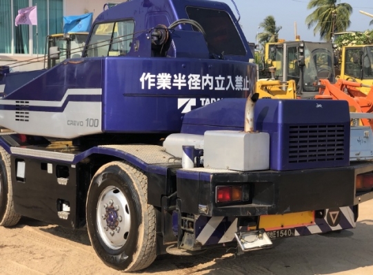 ขายรถเครน TADANO TR100M-1 (ขนาด 10 ตัน) ปี 1997 นำเข้าเองจากญี่ปุ่น สภาพสวยพร้อมใช้ มีVDOการทำงานครั