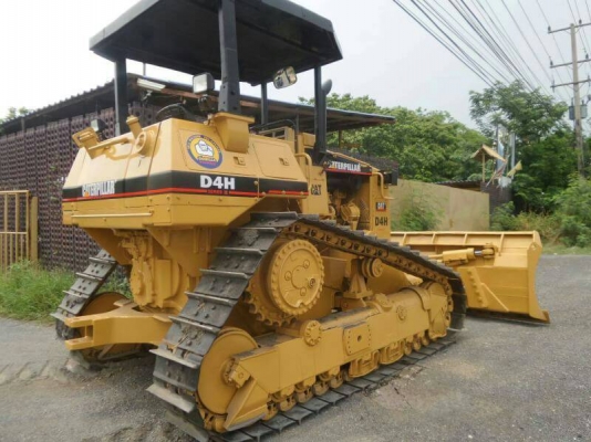 แทรคเตอร์ Catterpillar D4H ตีนไก่ เกียร์ทอล์ค เอกสารเล่มทะทะเบียน เครื่องดี ช่วงล่างเต็ม