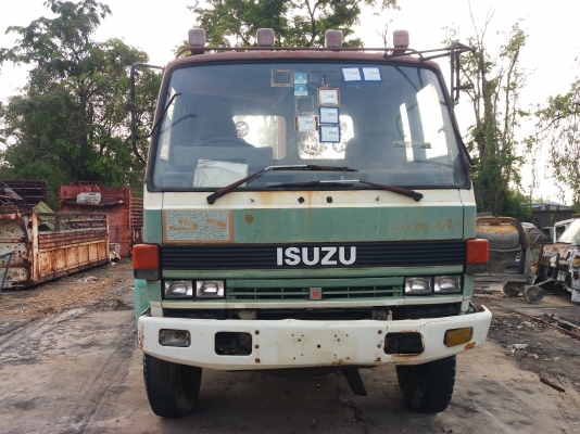 ขาย 465,000 หัวลากติดเครน ISUZU ROCKEY FXZ KFY 240 แรง 2 เพลา ติดเครน UNIC 330 T รถสวยพร้อมใช้ เล่มท