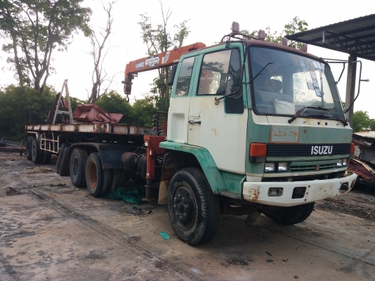 ขาย 465,000 หัวลากติดเครน ISUZU ROCKEY FXZ KFY 240 แรง 2 เพลา ติดเครน UNIC 330 T รถสวยพร้อมใช้ เล่มท ขาย 465,000 หัวลากติดเครน ISUZU ROCKEY FXZ KFY 240 แรง 2 เพลา ติดเครน UNIC 330 T รถสวยพร้อมใช้ เล่มท