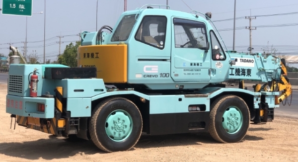ขายรถเครน TADANO TR100M-1 (ขนาด 10 ตัน) ปี 1996 นำเข้าเองจากญี่ปุ่น สภาพสวยพร้อมใช้ มีVDOการทำงานครั ขายรถเครน TADANO TR100M-1 (ขนาด 10 ตัน) ปี 1996 นำเข้าเองจากญี่ปุ่น สภาพสวยพร้อมใช้ มีVDOการทำงานครั