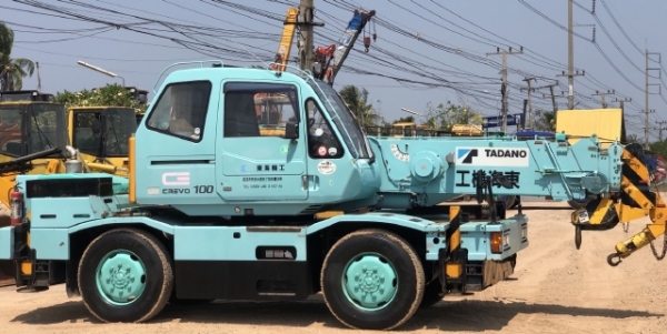 ขายรถเครน TADANO TR100M-1 (ขนาด 10 ตัน) ปี 1996 นำเข้าเองจากญี่ปุ่น สภาพสวยพร้อมใช้ มีVDOการทำงานครั