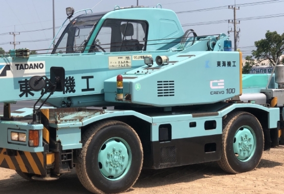 ขายรถเครน TADANO TR100M-1 (ขนาด 10 ตัน) ปี 1996 นำเข้าเองจากญี่ปุ่น สภาพสวยพร้อมใช้ มีVDOการทำงานครั