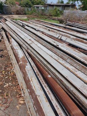 เหล็กแป๊ป4นิ้ว6นิ้วตัวซีหน้า5มีประมาณ8ตันโลละ12บาท