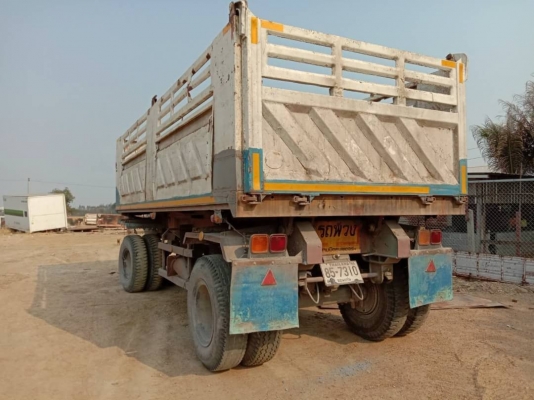 ลูกพ่วงดั้ม 2เพลา ไม่ใช่สามมิตร พร้อมใช้ แชซซีสวย ยางพอใด้