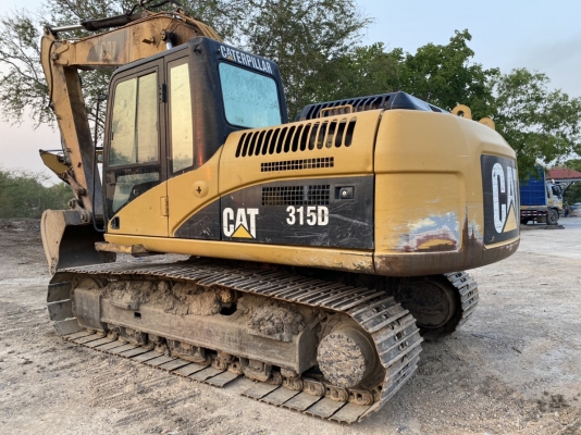 ขาย 890,000 CAT 315 D JAPAN เล่มทะเบียน ไฟฟ้าครบ เครื่องดี ปั้มแรง เอวแน่น ช่วงล่างเต็ม โซ่ใหม่  แอร์หนาว รถสวยพร้อมใช้งาน เอกสารเล่มพร้อมโอน รถอยู่ อ่างทอง 090-772-3710 090-772-3708