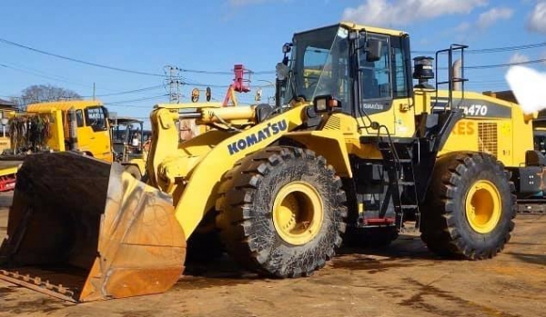 ขายรถตักล้อยาง KOMATSU WA470-7 ปี 2015 นำเข้าจากญี่ปุ่น สภาพสวยพร้อมใช้งาน ถึงเร็วๆนี้ครับ