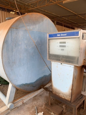 ถังน้ำมัน7000ลิตร ถังสวย ไมบุบ ไม่รั่ว ไมซึม พร้อมหัวจ่ายใช้งานใด้ปรกติ