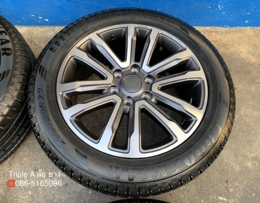 ล้อแม็กป้ายแดง Ford Everest ขอบ 20 รุ่นใหม่ล่าสุด พร้อมยางป้ายแดง 265-50-20 GoodYear ปี 20 สวยกริ๊บ