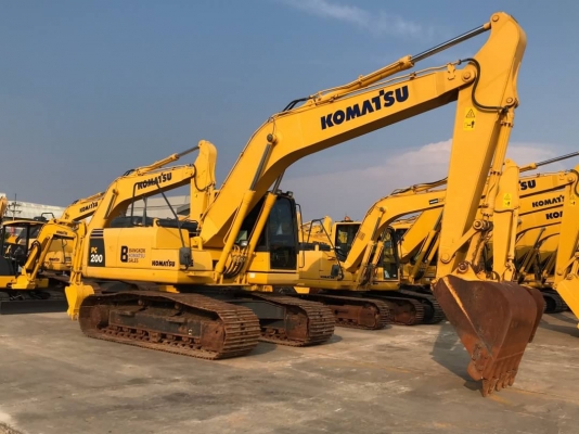 ขายดาวน์!! Komatsu PC200-8MO ไมล์ 3500 สวยๆค่ะ ขายดาวน์!! Komatsu PC200-8MO ไมล์ 3500 สวยๆค่ะ