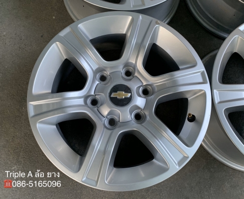 ล้อแม็กป้ายแดง Chevrolet Colorado (ก้านยก) ขอบ 16 แม็กใหม่ยกห้าง สวยกริ๊บ