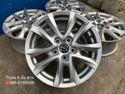 ล้อแม็กป้ายแดง Mazda 3 skyactiv ขอบ 16 สวยกริ๊บ ล้อแม็กป้ายแดง Mazda 3 skyactiv ขอบ 16 สวยกริ๊บ