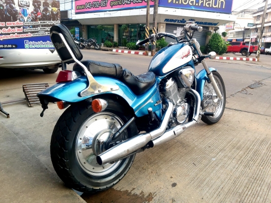 ขาย HONDA STEED400 เดิมๆ เครื่องดี ระบบไฟติดครบ โครเมี่ยมเงา มีที่พิงหลัง ฝาครอบล้อหลัง อินวอยส์ สรร