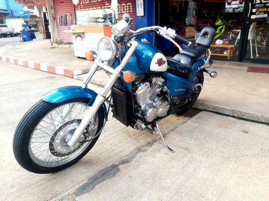 ขาย HONDA STEED400 เดิมๆ เครื่องดี ระบบไฟติดครบ โครเมี่ยมเงา มีที่พิงหลัง ฝาครอบล้อหลัง อินวอยส์ สรร