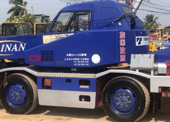 ขายรถเครน TADANO TR100M-1 (ขนาด 10 ตัน) ปี 1996 นำเข้าเองจากญี่ปุ่น สภาพสวยพร้อมใช้งาน มีVDOการทำงาน