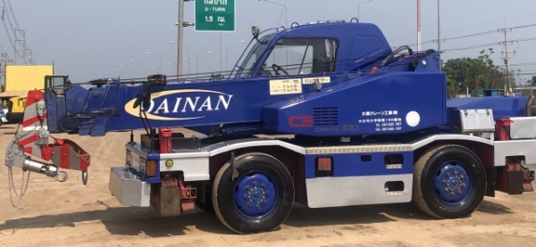 ขายรถเครน TADANO TR100M-1 (ขนาด 10 ตัน) ปี 1996 นำเข้าเองจากญี่ปุ่น สภาพสวยพร้อมใช้งาน มีVDOการทำงาน