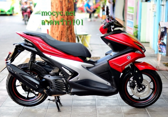 aerox ปี2019 สีแดงเทา ท๊อปเบรค ABS กุญแจสมาทคีย์ 49900
