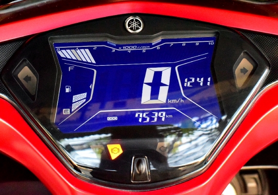 aerox ปี2019 สีแดงเทา ท๊อปเบรค ABS กุญแจสมาทคีย์ 49900