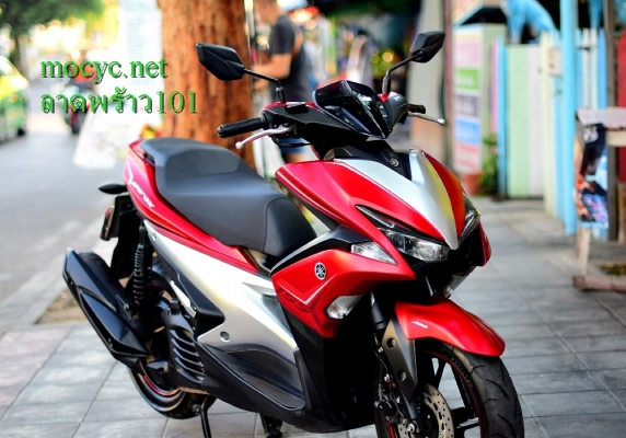 aerox ปี2019 สีแดงเทา ท๊อปเบรค ABS กุญแจสมาทคีย์ 49900