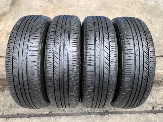 ล้อแม็ก 4รู100 ENKEI สีดำหน้าเงา ขอบ 15 พร้อมยาง 175-65-15 Michelin ปี 16