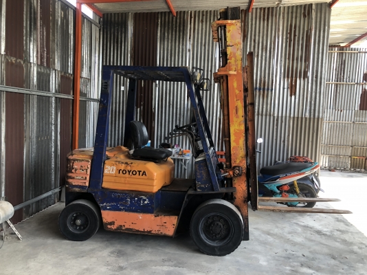 ขาย โฟรคลิฟท์ โตโยต้า รุ่น 5 เครื่อง ดีเซล หนัก 2 ตัน เสา 4 เมตร ขาย โฟรคลิฟท์ โตโยต้า รุ่น 5 เครื่อง ดีเซล หนัก 2 ตัน เสา 4 เมตร