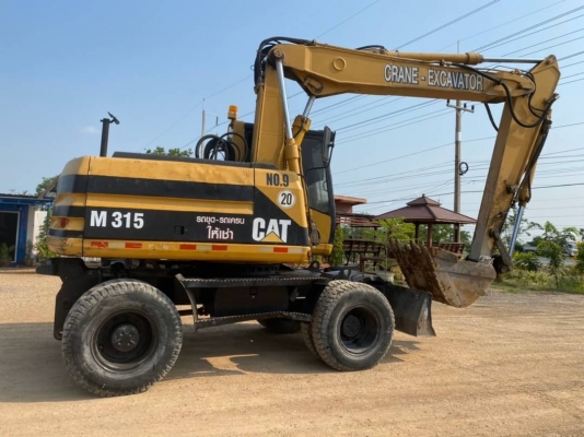 ขาย 625,000 รถแบคโฮล้อยาง CAT 315 -7ML พร้อมลายหัวเจาะ ไฟฟ้าครบ เครื่องดี ปั้มแรง เอวแน่น ยางดี สภาพ ขาย 625,000 รถแบคโฮล้อยาง CAT 315 -7ML พร้อมลายหัวเจาะ ไฟฟ้าครบ เครื่องดี ปั้มแรง เอวแน่น ยางดี สภาพ