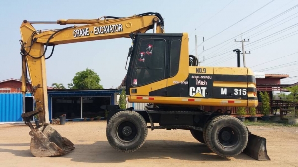ขาย 625,000 รถแบคโฮล้อยาง CAT 315 -7ML พร้อมลายหัวเจาะ ไฟฟ้าครบ เครื่องดี ปั้มแรง เอวแน่น ยางดี สภาพ ขาย 625,000 รถแบคโฮล้อยาง CAT 315 -7ML พร้อมลายหัวเจาะ ไฟฟ้าครบ เครื่องดี ปั้มแรง เอวแน่น ยางดี สภาพ