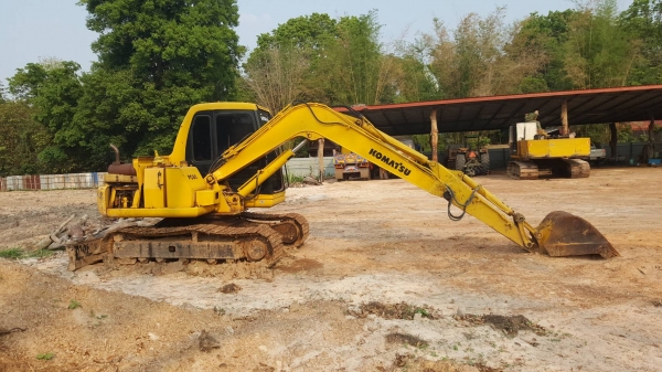 ขาย แบคโฮ KOMATSU PC60-7 ไฟฟ้าตัด เครื่องดี ช่วงล่างโซ่เปลี่ยนใหม เอกสารใบอินวอยซ์