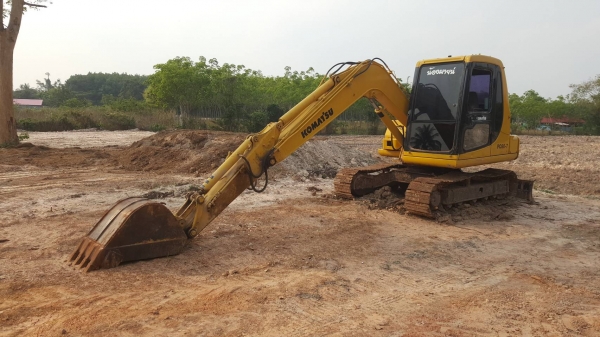 ขาย แบคโฮ KOMATSU PC60-7 ไฟฟ้าตัด เครื่องดี ช่วงล่างโซ่เปลี่ยนใหม เอกสารใบอินวอยซ์