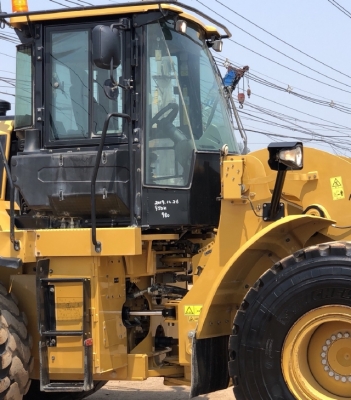 ขายรถตักล้อยาง CAT 950K (เทียบเท่า WA380-7) ปี 2015 นำเข้าเองจากญี่ปุ่น สภาพสวยพร้อมใช้งาน มีVDOการท