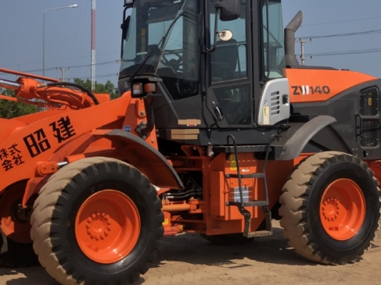 ขายรถตักล้อยาง HITACHI ZW140-5B (เท่าเทียบ WA200-7) ปี 2016 นำเข้าเองจากญี่ปุ่น มีVDOการทำงานครับ