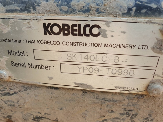 Kobelco SK140LC-8 13000 ชม เครื่องดี ปั้มแรง ชุดจดทะเบียน Kobelco SK140LC-8 13000 ชม เครื่องดี ปั้มแรง ชุดจดทะเบียน