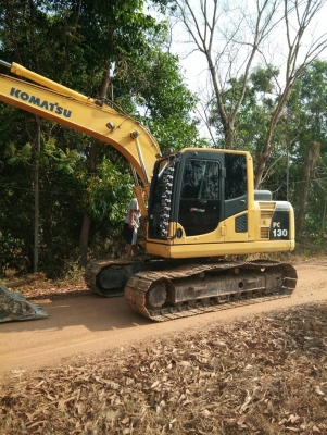 Komatsu pc130-8 13,000 ชม เอกสารอินวอย เครื่องดี ปั้มแรง
