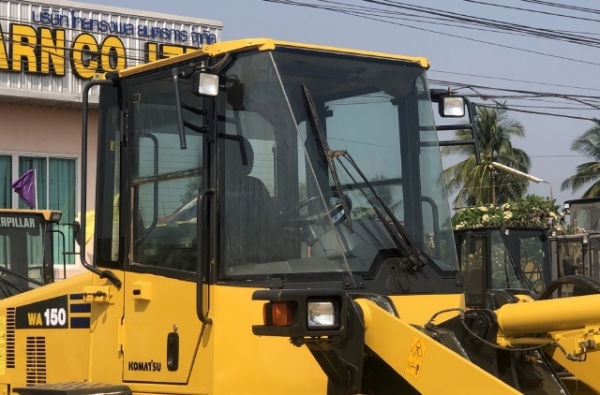 ขายรถตักล้อยาง KOMATSU WA150-6 ปี 2014 นำเข้าเองจากญี่ปุ่น สภาพสวยพร้อมใช้ มีVDOการทำงานครับ