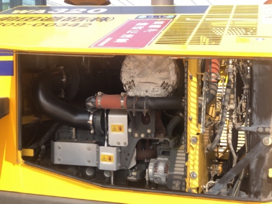 ขายรถตักล้อยาง KOMATSU WA320-6 ปี 2014 นำเข้าเองจากญี่ปุ่น สภาพสวยพร้อมใช้งาน มีVDOการทำงานครับ