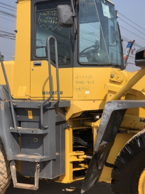 ขายรถตักล้อยาง KOMATSU WA350-3 นำเข้าเองจากญี่ปุ่น สภาพสวยพร้อมใช้งาน มีVDOการทำงานครับ