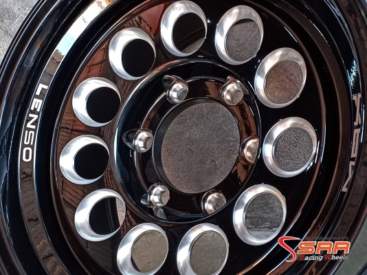 MAX-8 LENSO ขอบ16 ET+0 6x139.7 BKWA
