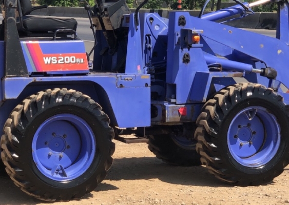 ขายรถตักล้อยาง MITSUBISHI WS200A (2XX ชั่วโมง) นำเข้าเองจากญี่ปุ่น สภาพสวยพร้อมใช้งาน มีVDOการทำงานค