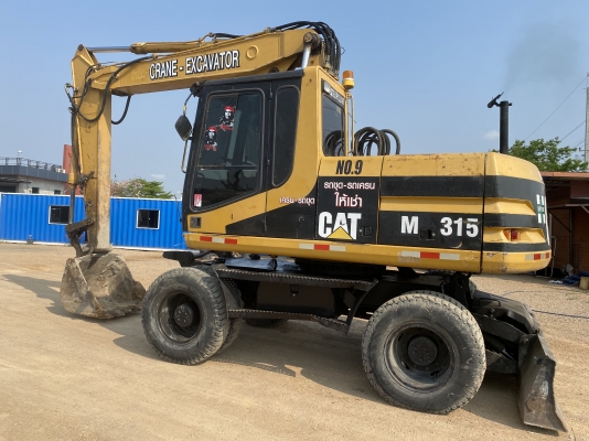 ❇️ 625,000รถแบคโฮล้อยาง CAT 315 -7ML พร้อมลายหัวเจาะ ไฟฟ้าครบ เครื่องดี ปั้มแรง เอวแน่น ยางดี สภาพเก