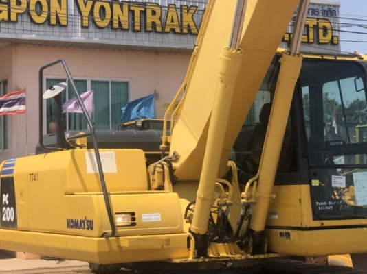 ขายรถขุด KOMATSU PC200-8 นำเข้าเองจากญี่ปุ่น สภาพสวยพร้อมใช้งาน มีVDOการทำงานครับ