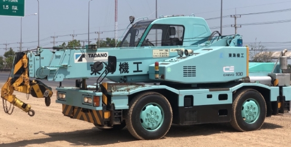 ขายรถเครน TADANO TR100M-1 (ขนาด 10 ตัน) ปี 1996 รถนอกนำเข้าเองจากญี่ปุ่น สภาพสวยพร้อมใช้ ถึงเร็วๆนี้