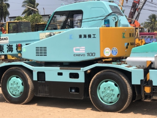ขายรถเครน TADANO TR100M-1 (ขนาด 10 ตัน) ปี 1996 รถนอกนำเข้าเองจากญี่ปุ่น สภาพสวยพร้อมใช้ ถึงเร็วๆนี้