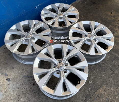 ล้อแม็กป้ายแดง 5รู100 ขอบ 16 สวยๆ ใส่ Altis ,Wish ,Colona ,Prius ,Sienta ได้