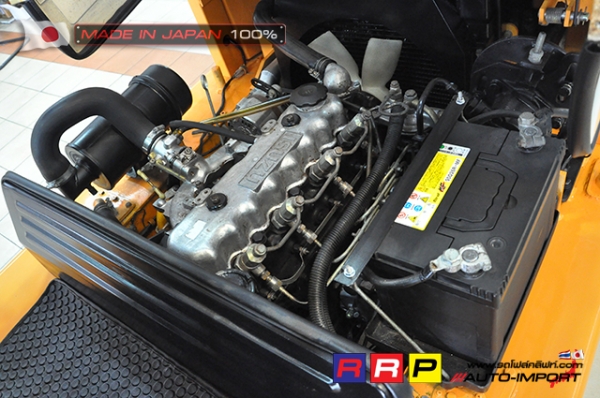 ขายรถโฟล์คลิฟท์มือสอง KOMATSU รุ่น FD25-8-146238 นำเข้าจากประเทศญี่ปุ่น 100\% ไม่เคยใช้งานในไทย