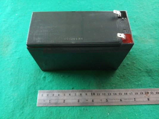แบตเตอรี่แห้งมือสอง ยี่ห้อ B.B.Battery 12V ขนาด 9A ค่าCCA ดีมาก สภาพสวย