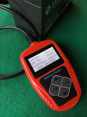 แบตเตอรี่แห้งมือสอง ยี่ห้อ B.B.Battery 12V ขนาด 9A ค่าCCA ดีมาก สภาพสวย