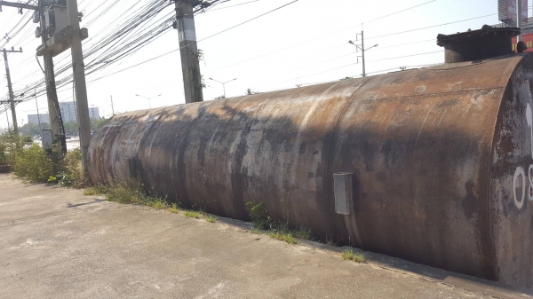 ถังเหล็กขนาดใหญ่ 45000 ลิตรเหล็กหนา 6 มิล