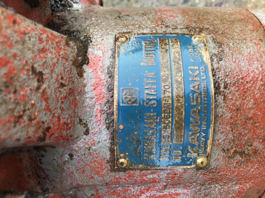 ขาย มอเตอร์ไฮดรอลิกดาว Kawasaki เบอร์ 5 เก่าญี่ปุ่น