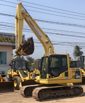 ขายรถขุด KOMATSU PC120-8 ปี 2011 นำเข้าจากญี่ปุ่น สภาพสวยพร้อมใช้งาน มีVDOการทำงานครับ